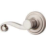 Kwikset Signature Series Satin Nickel Right-Hand Lido Dummy Door Lever
