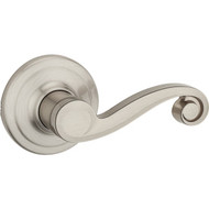 Kwikset Signature Series Satin Nickel Left-Hand Lido Dummy Door Lever