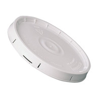 Leaktite Gasket Lid for 3.5 & 5 Gal. Pails  White