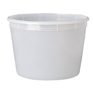 Leaktite 5 Pt. Clear Plastic Pail