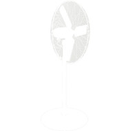30 In. 2-Speed 60 In. to 78 In. H. Oscillating Pedestal Fan