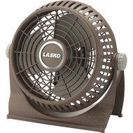 Lasko Breeze Machine 10 In. 2-Speed Gray Floor Fan