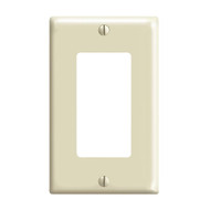 Leviton Decora 1-Gang Nylon Rocker Decorator Wall Plate  Ivory
