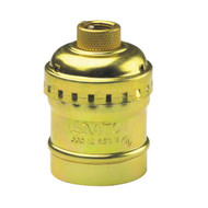Do it Keyless Medium Base Brass Lamp Socket