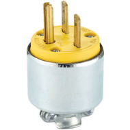Leviton 15A 250V 3-Wire 2-Pole Armored Cord Plug