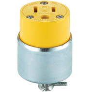 Do it 15A 125V 3-Wire 2-Pole Armored Cord Connector