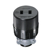 Leviton 15A 125V 2-Wire 2-Pole Round Cord Connector