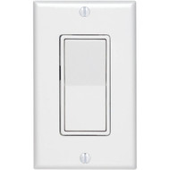 Do it Best Residential Grade 15 Amp Rocker Single Pole Switch  White