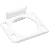 Decko White Toothbrush Holder