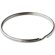 Lucky Line Tempered Steel Nickel-Plated 1 In. Key Ring (100-Pack)
