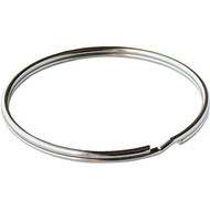 Lucky Line Tempered Steel Nickel-Plated 1-1/2 In. Key Ring (50-Pack)
