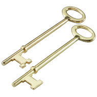 Lucky Line Zinc Skeleton Key  (2-Pack)