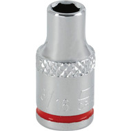 Channellock 1/4 In. Drive 3/16 In. 6-Point Shallow Standard Socket
