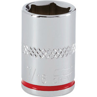Channellock 1/4 In. Drive 7/16 In. 6-Point Shallow Standard Socket