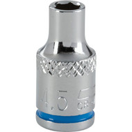 Channellock 1/4 In. Drive 4.5 mm 6-Point Shallow Metric Socket