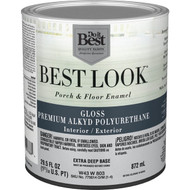 Best Look 1 Qt. Extra Deep Base Polyurethane Gloss Porch & Floor Enamel