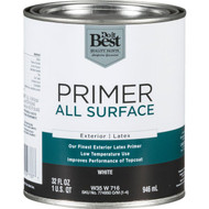 Do it Best White All Surface Exterior Primer  1 Qt.