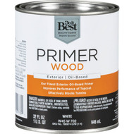 Do it Best White Oil-Based Wood Exterior Primer  1 Qt.