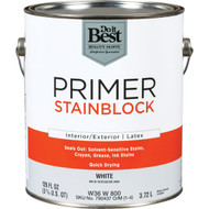 Do it Best Latex Interior/Exterior Stain Blocking Primer  White  1 Gal.