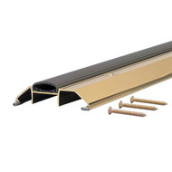 M-D High 36" L x 3-3/4" W x 1-1/8" H GoldPremium Gold Threshold