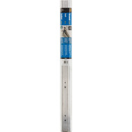 M-D Adjustable 36" L x 3-1/2" W x 1-5/16" H Aluminum Threshold