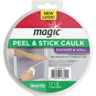 Magic 1/2 In. x 10 Ft. White Caulk Strip