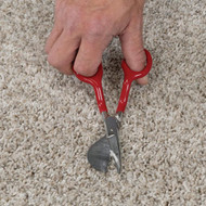 Roberts Vinyl-Coated Duckbill Carpet Napping Shears