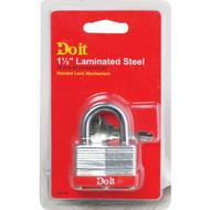 Do it 1-1/2 In. W Warded Steel Padlock
