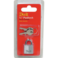 Do it 3/4 In. Aluminum Keyed Padlock