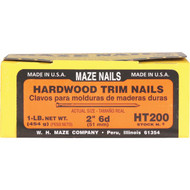 Maze 2 In. Hardwood Trim Nails (454 Ct.  1 Lb.)