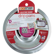 Range Kleen Electric 6" Style D Round Chrome Drip Pan