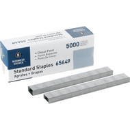 Business Source Standard Chisel Point Staple (5000-Pack)
