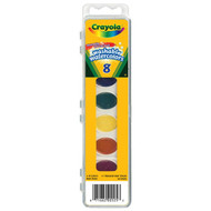 Crayola Washable Assorted Water Colors (8-Pack)