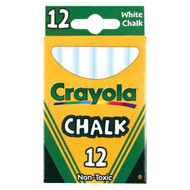 Crayola White Chalk (12-Count)