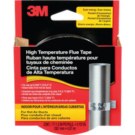 3M 1-1/2 In. x 15 Ft. High-Temperature Flue Tape  Silver
