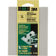 3M 4-1/2 In. x 5-1/2 In. x 3/16 In. General Purpose Sanding Pad  Fine