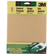 3M 9 In. x 11 In. General Purpose Fine Sandpaper  150 Grit (5-Pack)
