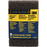 3M Heavy Duty Stripping Pads  3-3/4 In. x 6 In. x 7/16 In. (2-Pack)