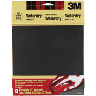 3M Wetordry 9 In. x 11 In. Ultra Fine Sandpaper  600 Grit (5-Pack)