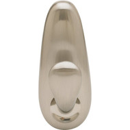 Command Medium Forever Classic Hook  Brushed Nickel  1 Hook  2 Strips/Pack