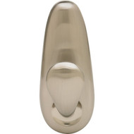 Command Large Forever Classic Hook  Brushed Nickel  1 Hook  2 Strips