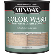 Minwax Water-Based White Wash Wood Stain  White  1 Qt.