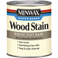 Minwax Water-Based Wood Stain  White Tint Base  1 Qt.
