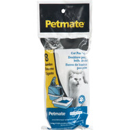 Petmate Disposable Jumbo Cat Litter Pan Liner  8-Count