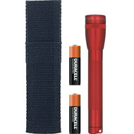 Maglite 14 Lm. Xenon 2AA Flashlight  Red