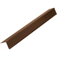 NorWesco G Galvanized Steel Drip Cap Flashing  Brown