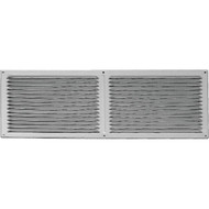 NorWesco 16 In. x 6 In. Galvanized Soffit Ventilator