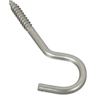 National 1/4 In. x 4-1/4 In. Stainless Steel Screw Hook