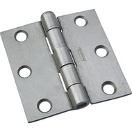 National 2-1/2 In. Square Plain Steel Broad Door Hinge