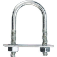 National 1/4 In. x 1-1/8 In. x 2-1/4 In. Zinc Round U Bolt